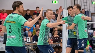 Der Pole Blazej Podlesny (Nummer 13) weiss bei Volley Näfels zu gefallen – als Passeur, aber auch als Allrounder und Taktgeber.