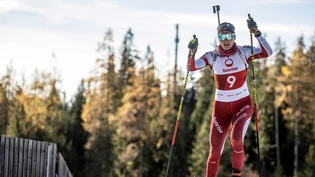 Ansprechende Premiere: Lydia Hiernickel hat ihre Feuertaufe im Biathlon auf Weltcupstufe bestanden.