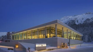 Hallenbad St. Moritz: Erst 2014 wurde das Hallenbad eröffnet.