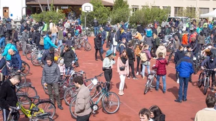 Hohe Nachfrage: Hunderte Besucherinnen und Besucher sind jeweils an der Churer Velobörse dabei.