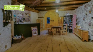 Hereinspaziert: Das Ortsmuseum Bergün ist in einem alten Bauernhaus zu Hause. 