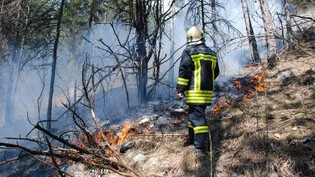 Glück im Unglück: Am Karfreitag im Jahr 2009 kann der Schaden beim Brand 