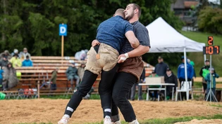 Bester Glarner: Christian Pianta (rechts) stellt zum Auftakt mit Edi Bernold.