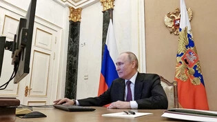 Fungiert als Vorbild: Kremlchef Wladimir Putin hat bei der Moskauer Bürgermeisterwahl online abgestimmt.