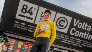 Alles in Butter: Colin Stüssi, Sieger der Portugal-Rundfahrt 2023, hat seine berufliche Zukunft als Radprofi geregelt.