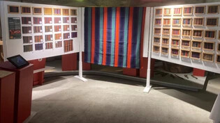 Ausstellung: Die Stiftung Musei Valposchiavo stellt handgewobene «Puschlaver Decken» aus. 