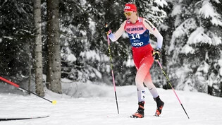 Heimspiel: Désirée ist an der Tour de  Ski in Davos  unterwegs im Verfolgungswettkampf in der klassischen Technik.