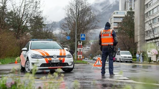 Angst und Ungewissheit: Am Donnerstag führte eine Amokdrohung zu einem grossen Polizeieinsatz an der Giacometti-Schule.
