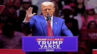 Wahlkampffinale: Donald Trump tritt im Madison Square Garden in der Demokraten-Hochburg New York auf. 