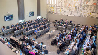 Sitzt ab August nicht in diesem Saal: Eine gewählte SP-Grossrätin möchte doch nicht ins Bündner Parlament. 