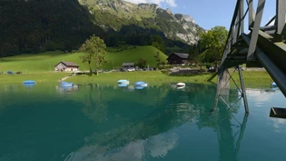 Campingplatz, See, Ferien