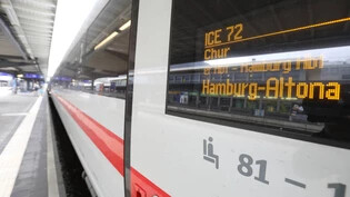Der «XXL ICE» der Deutschen Bahn verkehrt ab Mitte Juni zwischen Hamburg und Chur. Auf dem Bild ist die aktuelle, noch kürzere Version eines ICE 4 zu sehen.