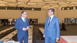 Junisession Juni Session Grosser Rat Grossrat Davos Kongress Kongresszentrum Bündner Parlament 2021 Regierungspräsident Regierungsvizepräsident 2022 Regierungspräsidium