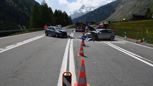 Beim Unfall wurde ein Mann schwer verletzt.
