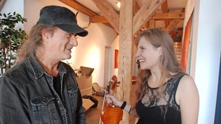 Marc Storace smalltalkt mit der zart besaiteten Susanne Dubach.