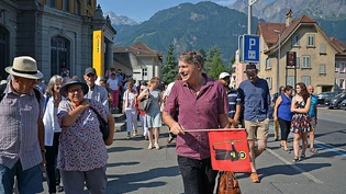 Rund 300 Glarnerinnen und Glarner, angeführt von Christian Marti, reisten an die Geburtstagsfeier der Schweiz nach Altdorf.