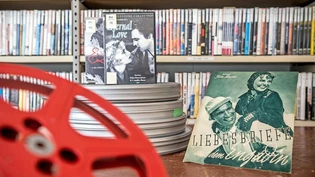 Liebesbriefe aus dem Engadin: Der Film mit Luis Trenker ist eines der audiovisuellen Kulturgüter, die in der Kantonsbibliothek dokumentiert sind.