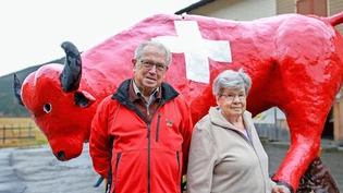 Zwei Macher: Ohne Otto (links) und Markus Walker läuft auf dem Urnerboden im Winter (fast) nichts.