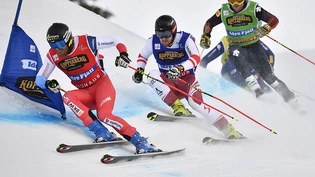 Alex Fiva, in dieser Szene bei der WM 2021 in Idre als Führender, kann diese Saison keine Rennen mehr bestreiten. (Archivaufnahme)