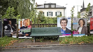 Wahlkampf kostet: Die St. Galler Ständeräte (links) haben die Abrechnungen für den vergangenen Wahlkampf vorgelegt. 