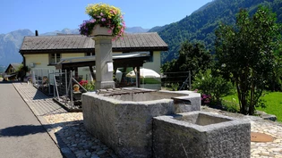 Trockengelegt: Der Brunnen im Luchsinger Weiler Adlerbach spendet diesen Sommer kein Wasser.
