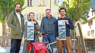 Darco Cazin (links), Projektleiter Graubünden Bike: «Graubünden hat die Entwicklung des Biketourismus massgeblich mitgestaltet.» Darco Cazin (links), Projektleiter Graubünden Bike: «Graubünden hat die Entwicklung des Biketourismus massgeblich mitgestaltet.»