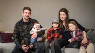 Familie Nitschke (Karsten, Josi, Mian, Franziska und Phil): Sie suchen ein neues Zuhause in Flims. 