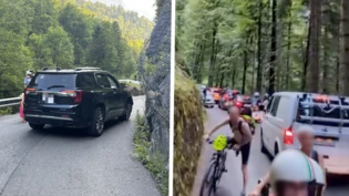 Verkehr wird wegen Unfall umgeleitet: Am Montag müssen die Ausflügler rund eine Stunde über den Sackberg fahren.