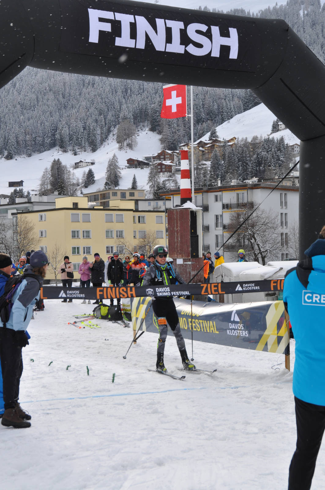 Impression vom Ski-Mountaineering-Festival in Davos.