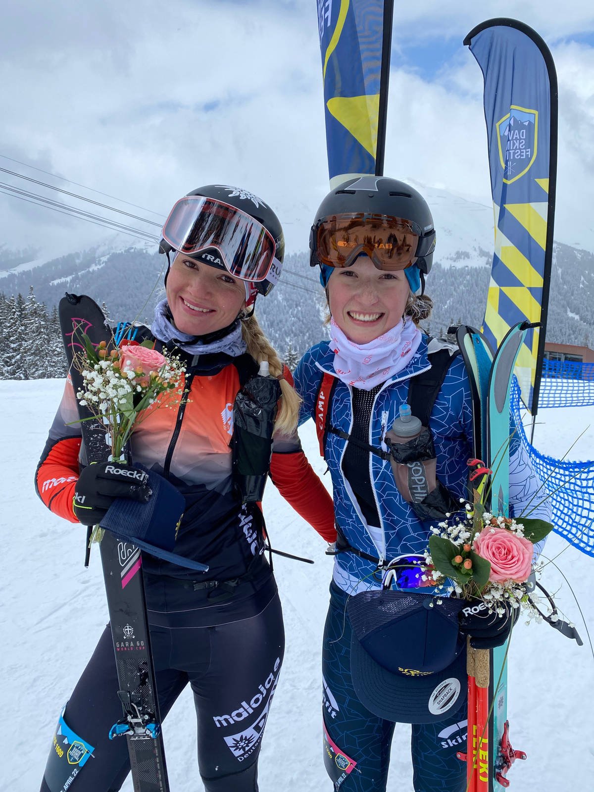 Impression vom Ski-Mountaineering-Festival in Davos.