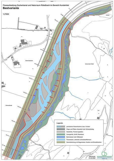 Bestvariante: So sieht die Zukunft des Kundertriet auf dem Plan aus.