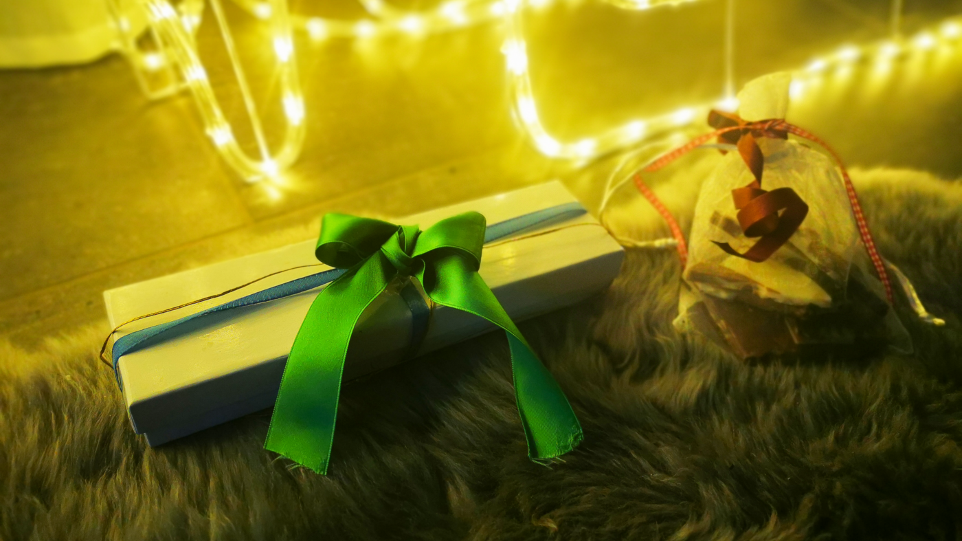 Besondere Überraschung: Die Schokoladenstückchen können hübsch verpackt weitergeschenkt werden.