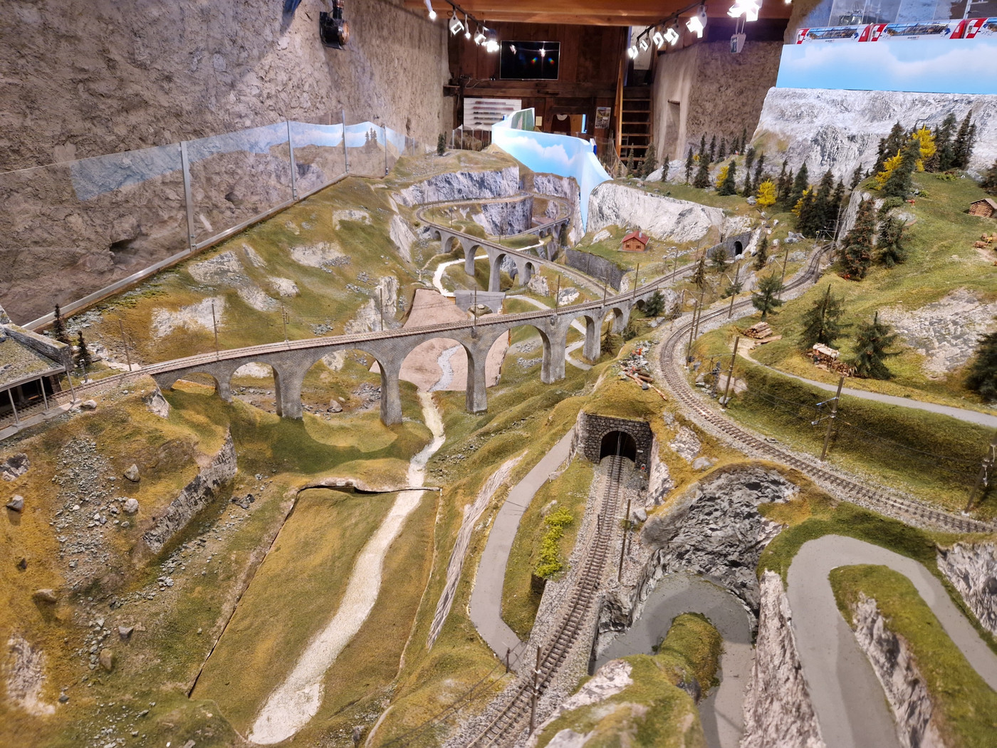 Projekt auf Schienen: Im Obergeschoss des Ortsmuseums betreibt der Albula-Bahn-Club eine Modellbahnanlage.