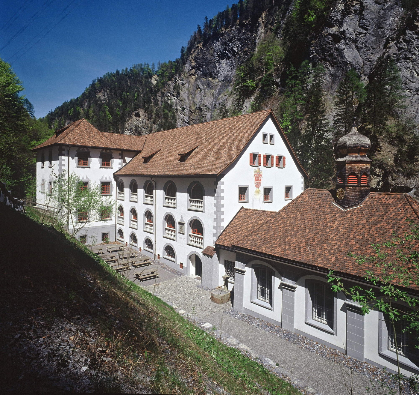Für die Genesung: Zu seinen Glanzzeiten beherbergte das Alte Bad Pfäfers bis zu 300 Gäste.