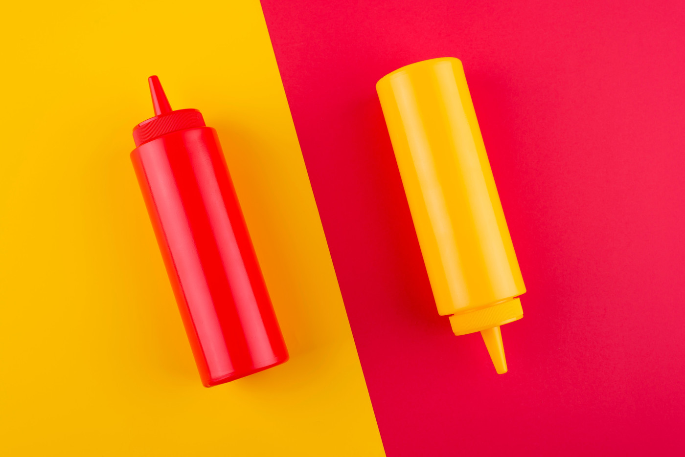 Kühle Lagerung: Sossen wie Ketchup werden am besten kühl gelagert.