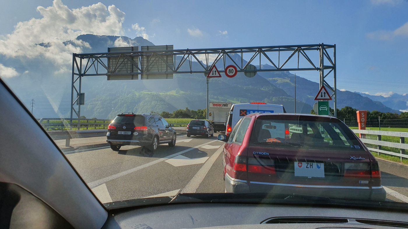 Kein Durchkommen: Das Verkehrschaos, das am Zigermeet 2019 ausgebrochen ist, hat eine Welle der Kritik ausgelöst.