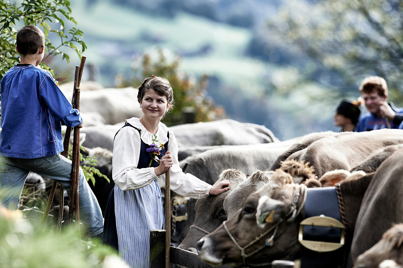 Wer ist die Schönste? Am Prättigauer Alp Spektakel in Seewis wird unter anderem auch eine Alpkönigin gekürt.
