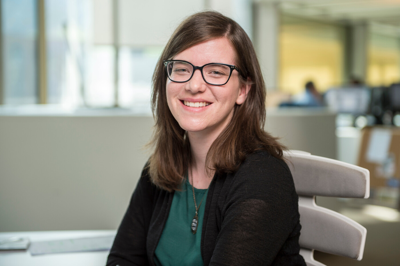 Corinne Raguth Tscharner: Sie mag es, durch ihren Job jeden Tag etwas Neues zu lernen.