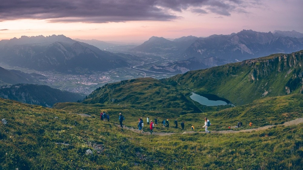 Tief in der Natur: Bei dieser Wanderung hat man Ausblick auf den Wangsersee und das Vilterser Seeli. 