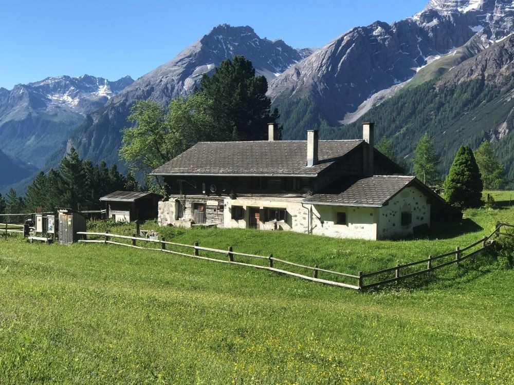 Gemütliche Wanderung: Die Wanderung über Heidis Bergweg ist für Familien geeignet.